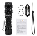 Outdoor 3500lm Long Range Aluminum Alloy Waterproof Torch Rechargeable LED Flashlight Tactical Lamp With Power Bank