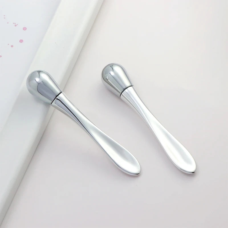 Kinwong Zinc Alloy Eye Cream Spoon Beauty Eye Massage Stick Cosmetic Spatula Face Mask Application