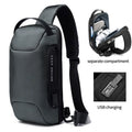 Factory Hot OEM Custom Men Travel Anti Theft Shoulder Korean Style Crossbody Waterproof Men's Customized Sling Bag