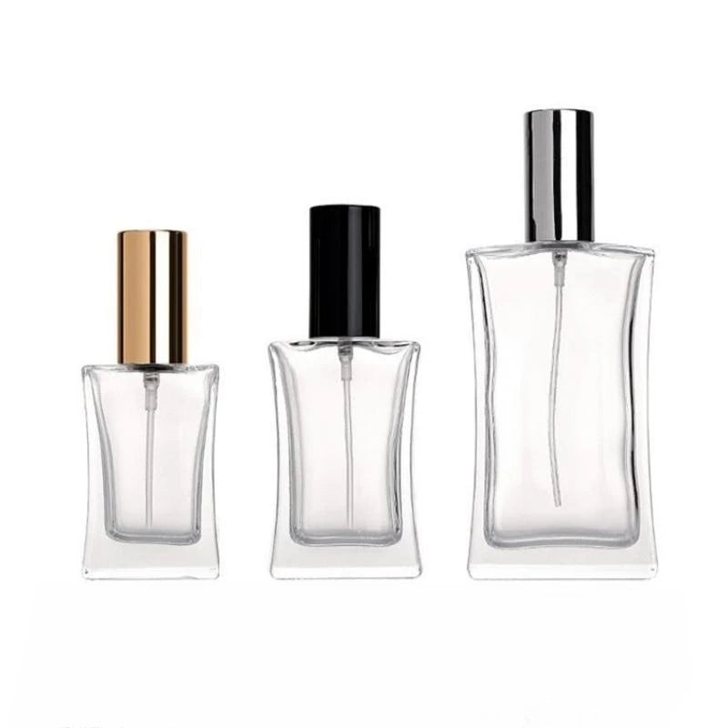Customization Empty 30ml 50ml 100ml Clear Parfum Bottle Perfume Glass Spray Bottle Packaging