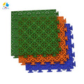 Decking Flooring for Basketball Tennis Court Interlock Style Suspended square Tiles With Buffer