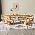 Luxury 4-Seat Dining Room Furniture with Modern Wood Legs New Product-Traditional Style Dining Table