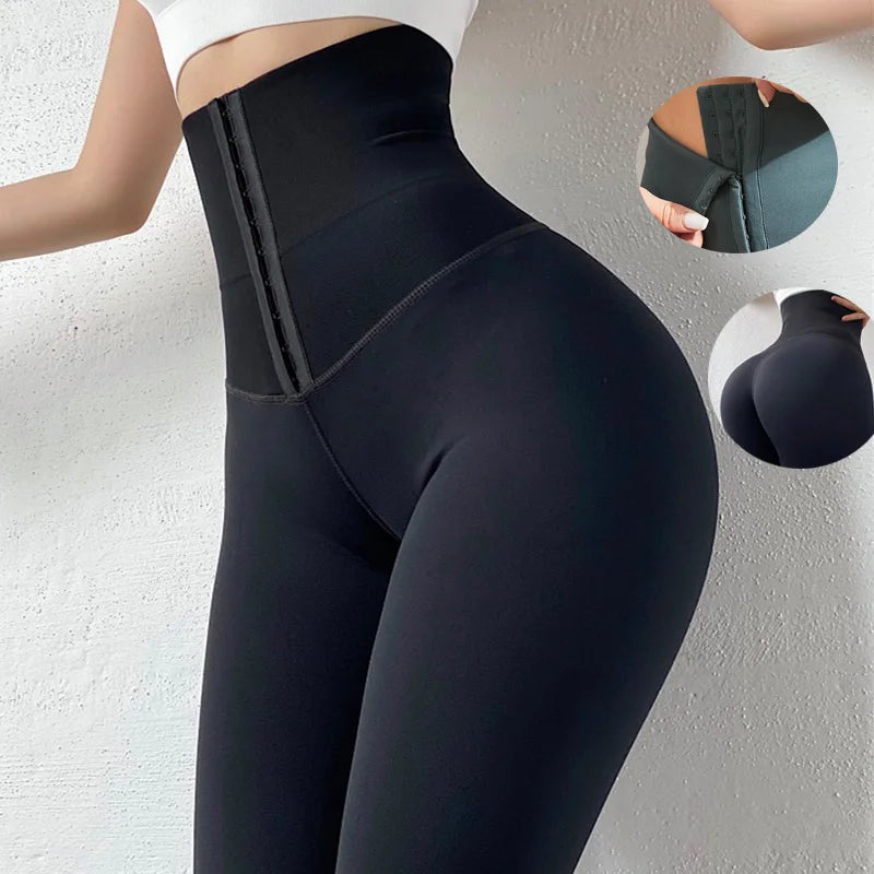 Yoga Pants Stretchy Sport Leggings High Waist Compression Tights Sports Pants Push up Running Women Gym Fitness Leggings