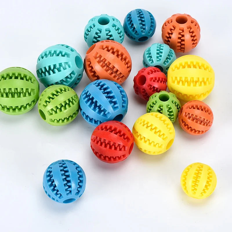 Spike Watermelon Ball Teddy Puppy Elastic Rubber Ball Pet Tooth Cleansing Tooth Grinding Leakage Ball Dog Toy