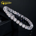 Custom Unisex Class Design Tennis Chain Fine Jewelry Iced Out 10K Real Gold VS1 2mm 3mm 4mm Lab Grown Diamond Tennis Bracelet