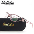 Graceful Lady Metal Eyeglasses Prescription Eyewear Bling Optical Frames Eyewear SM4028