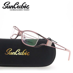 Graceful Lady Metal Eyeglasses Prescription Eyewear Bling Optical Frames Eyewear SM4028