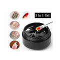 Hot Sale 5 in 1 Gel UV/LED Hard Top Coat 3D Gelly  Multi-function Crystal Gel Uv  for Nail Art Beauty