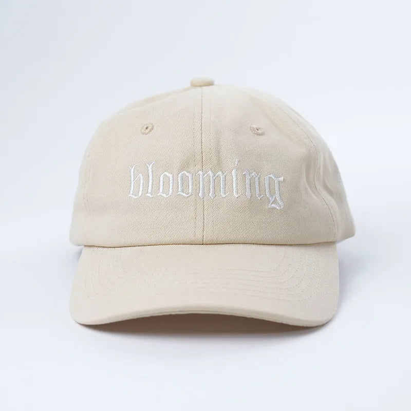 Custom Cotton Material Unstructured Baseball Cap Outdoor Dad Hat 6 Panel Low Profile Hat Dad Hat