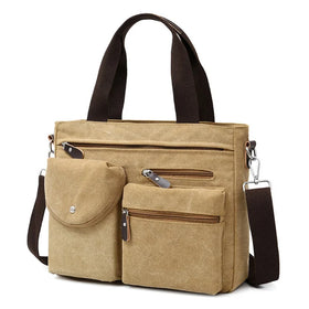 Large Capacity Travel Laptop Bag Multi Function Men's Shoulder Bag