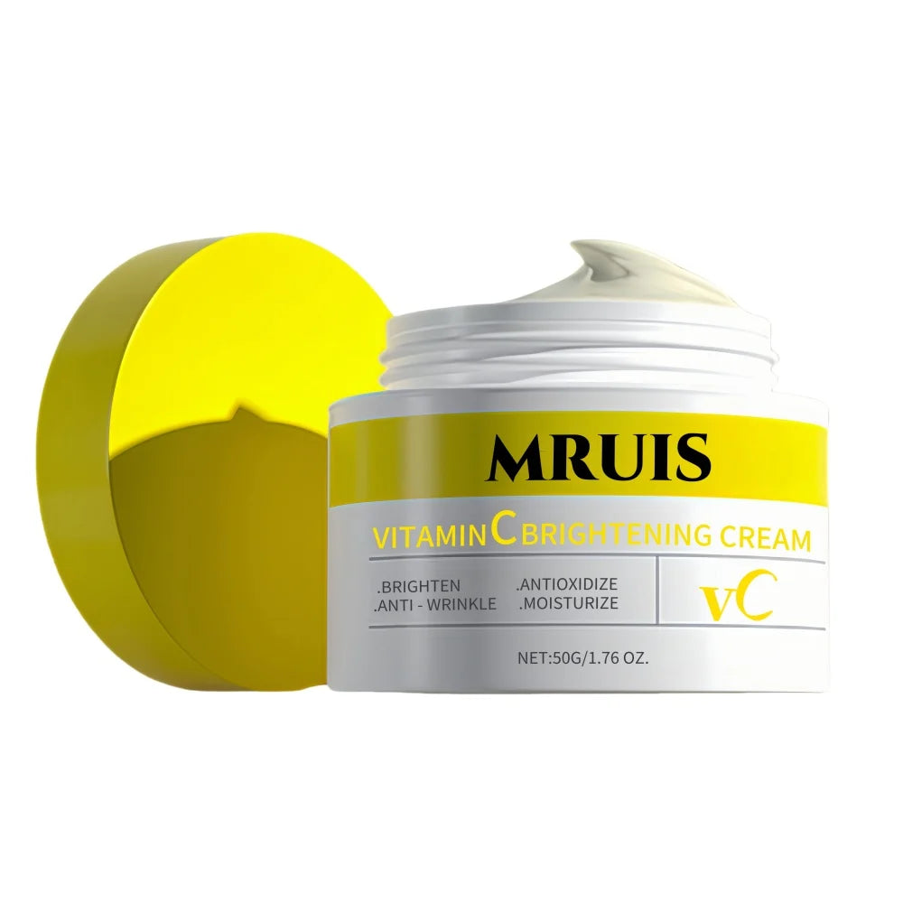 Customized 50g Per Bottle Anti-aging Brighten the Skin Anti Wrinkle Vitamin c Cream Moisturizing VC Women Face Care Cream