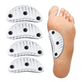 Arch Support Gel Pads With Magnetic High Arch Cushions Adhesive Flat Foot Insert for Men Women - for Shoes Sandals Flip Flops