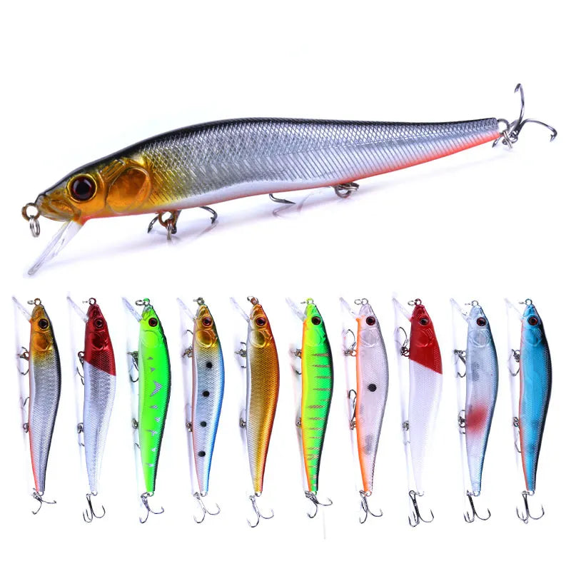 14cm/19g Lures Fishing Wholesale Floating Minnow Lure Artificial Bass Fishing Bait Wobbler MegaBDM