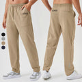 Custom Quick Drying Breathable Jogger Pants Back Hidden Zipper Pocket Elastic Waist Drawstring Workout Gym Pants for Men