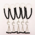 Islamic Rosary Prayer Beads Muslim Bracelets Crystal Jewelry 33 Beads Bracelet Rosary Crystal Beads