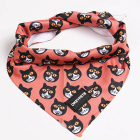 Okeypets Orem Custom Print Cute Dog Bandanas Scarf Polyester Wholesale Pet Plain Dog Bandana Triangle