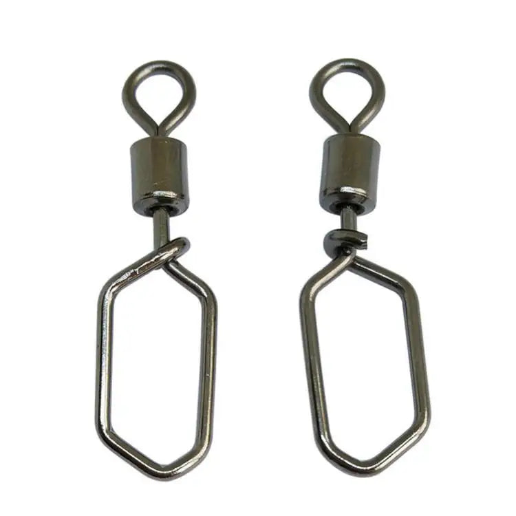 High-Speed T-Shape Snaps and Swivels Double Rolling Swivel for Fishing with High Speed for Snapping and Swiveling
