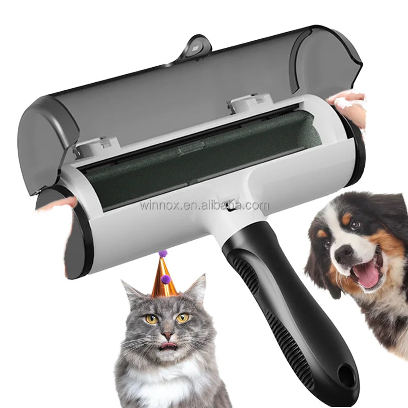 1688 Multi-Surface Lint Roller Fur Reusable Abs Plastic Pet Hair Remover Roller Brush for Clothing Sofa Carpet Cat Dog Grooming
