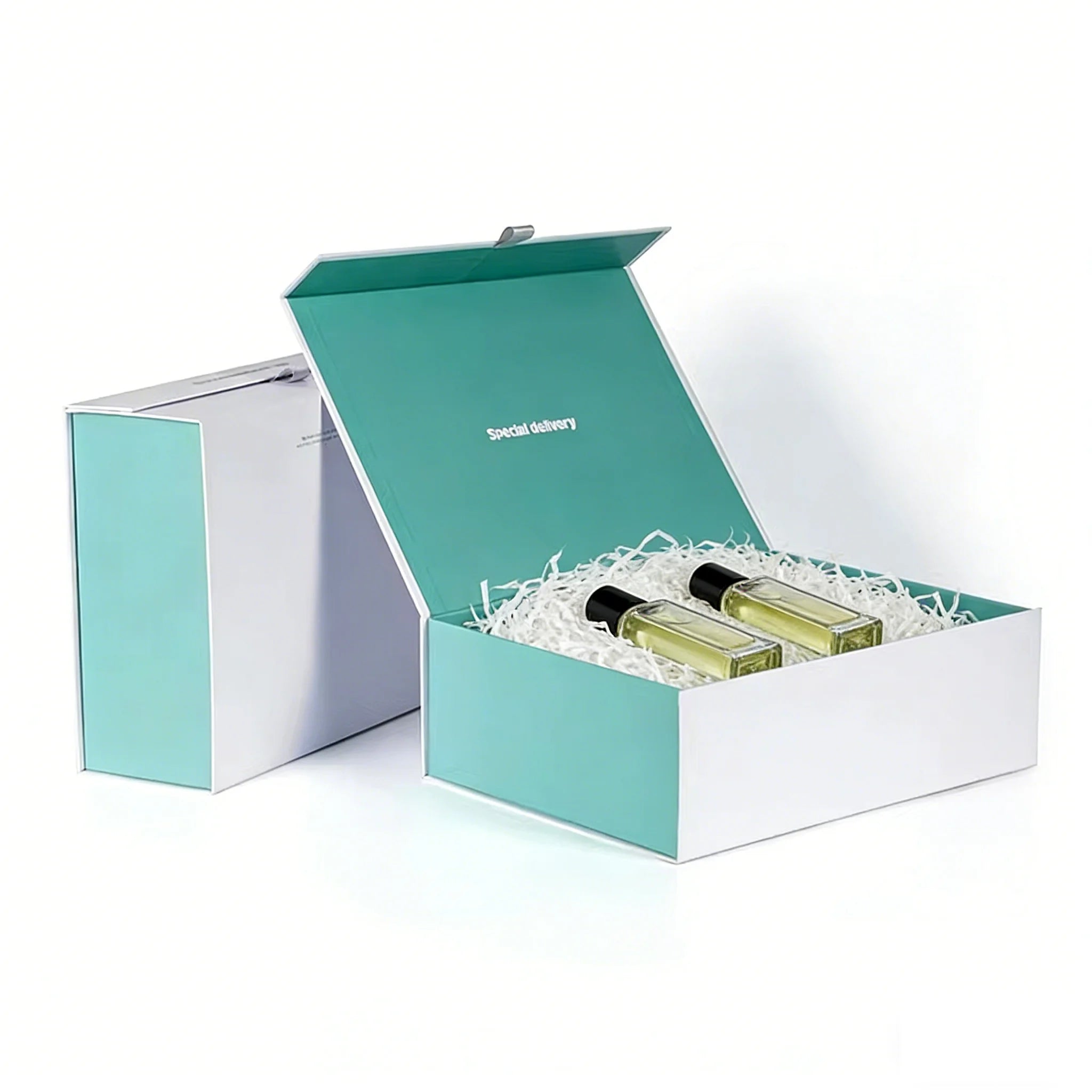 Custom Logo High-End Portable Size Large Small Luxury Folding Hard Rigid Paper Matt Collapsible Magnetic Gift Box Magnetic