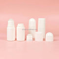 30ml 50ml 60ml 100ml White Plastic Roller Perfume Antiperspirant Bottle Roll-on Deodorant Stick Skin Care Serum Essential Oil