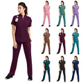 Hot Sell Cheap High Quality Dental Hospital OEM Logo Doctor Nurse Scrubs Uniform Women Men Medical Scrubs Top Pants Sets
