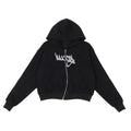 Wholesale Custom French Terry Unisex Zip-up Hoodie Heavyweight Oversized Sweatshirts Hooded High Quality Cropped French Terry