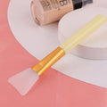 Individual Package Silicone Facial Mask Brush for Beauty Salon Cream Applicator Silicone Brush Skincare Beauty Face Mask Brush