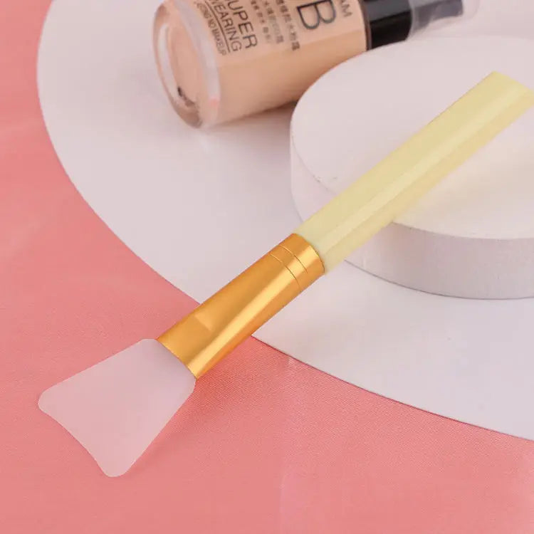 Individual Package Silicone Facial Mask Brush for Beauty Salon Cream Applicator Silicone Brush Skincare Beauty Face Mask Brush
