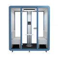 Modern Steel Modular Moveable Soundproof Office Meeting Booth with 30dB Insulation for Office Building & Home Office