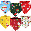Personalized Christmas Bandanas Bibs for Medium Large Dogs Luxury Nylon Cotton Plastic Wool Pet Accessories Animal Summer
