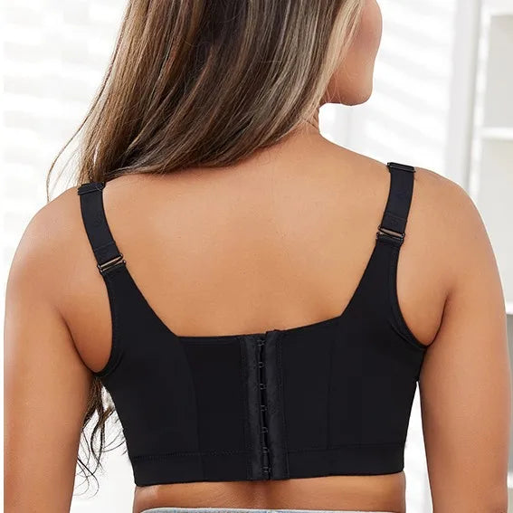 Plus Size Push up Bras Women Deep Cup Bra Hide Back Fat Underwear Shaper Incorporated Full Back Coverage Lingerie Wireless