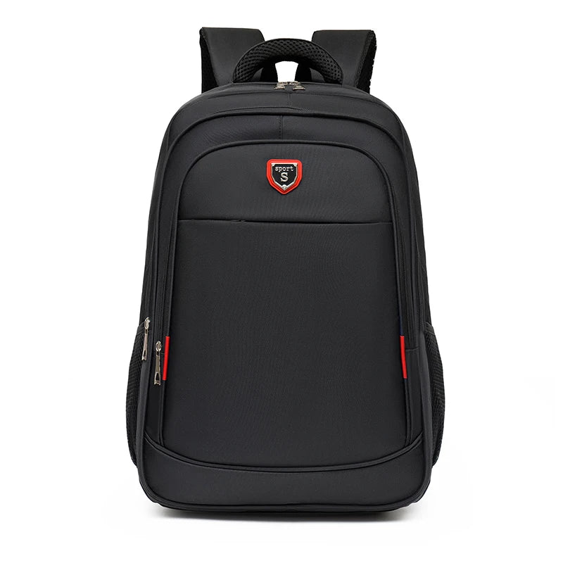 Waterproof Oxford Softback Laptop Backpack 20-39L High Capacity Unisex Fashion Design Zipper Closure Resin Mesh Carrying System