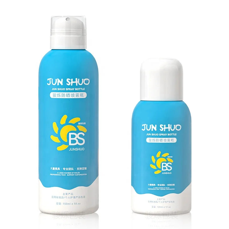 Nice Looking 150ml 120ml PET Customizable Plastic Empty Spray Bottle