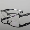 Spectacle Frame Attractive Mens Distinctive Design Brand Comfortable TR90 Half Frame Square Sports Glasses Frame Eyeglass