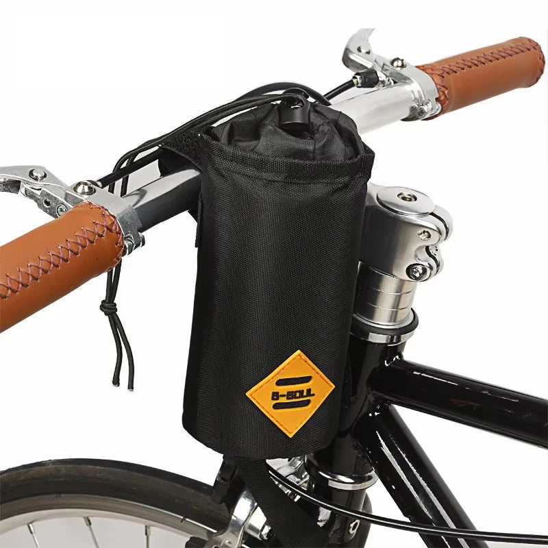 RIDERACE Bicycle Water Bottle Bag Handlebar Kettle Insulated Bags Carrier Pouch Outdoor Travel Portable Food Snack Storage Pack