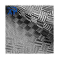 High Performance 280g Special Pattern Jacquard Carbon Fiber Fabric Plaid Jacquard Carbon Fibre Cloth