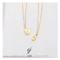 Carline Diamond Luxury Fashion Fine Jewelry Wholesale Stainless Steel Minimalist Gold Plated Pendant Necklace Design for Women