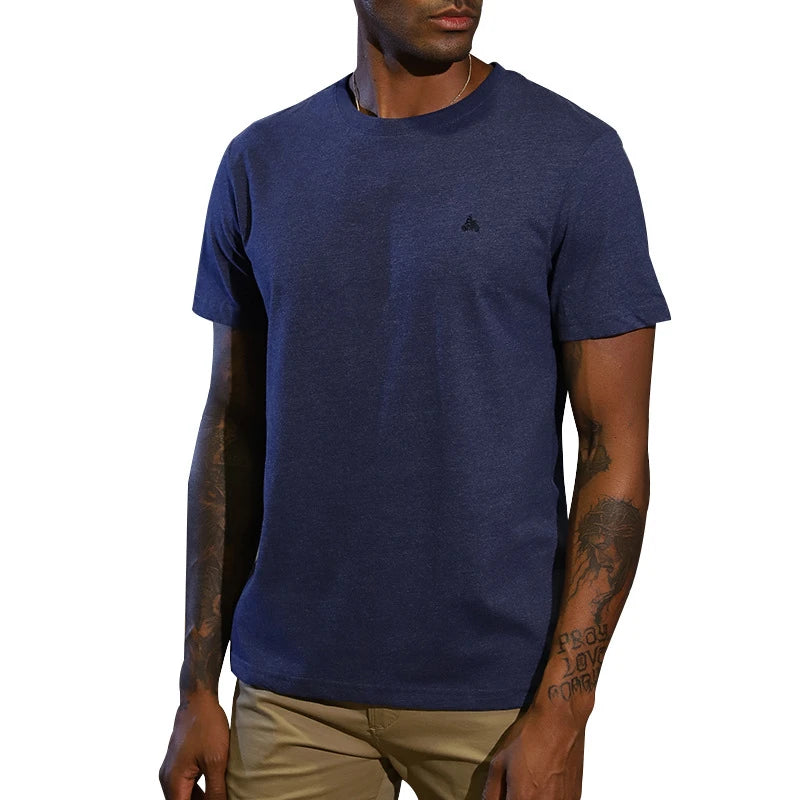 Custom Summer Casual Short Sleeve Men's T-Shirts Quick Dry Breathable Knitted Fabric Light Comfortable for Women