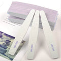100/180 Grit Wholesale Custom Logo Nail Files Double Sided Washable Emery Boards Reusable Nail Buffers
