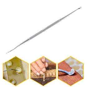 Beekeeping Queen Larva Transferring Needle Bee Metal Shift Pinworm Moving Tool
