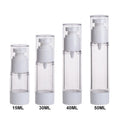 10ml 15ml 20ml 30ml 40ml 50ml 80ml 100ml  Airless Skincare clear Plastic Continuous Mist Spray Bottle Empty Bottle