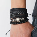 Wholesale Trendy Cheap Men Women Girls Leather Bracelets Jewelry