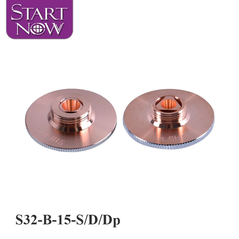 Startnow Laser Nozzle Dia32mm Hig-speed Double Layer Laser Cutting Nozzles for 1064nm Fiber Laser Cutting Welding Machine Parts