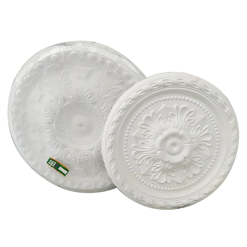 Wholesales 3D Design Plaster Lamp Panel Gypsum Moulding Ceiling Cornice for Meeting Room Decoration From Linyi