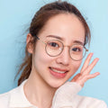 New Transparent Light Fashion Metal Cheap Eyewear Frames Glasses Optical Eyewear