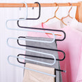 Colorful Non slip 5 Colors 5 Layer Pant Hangers Metal Pants Trousers s Hangers