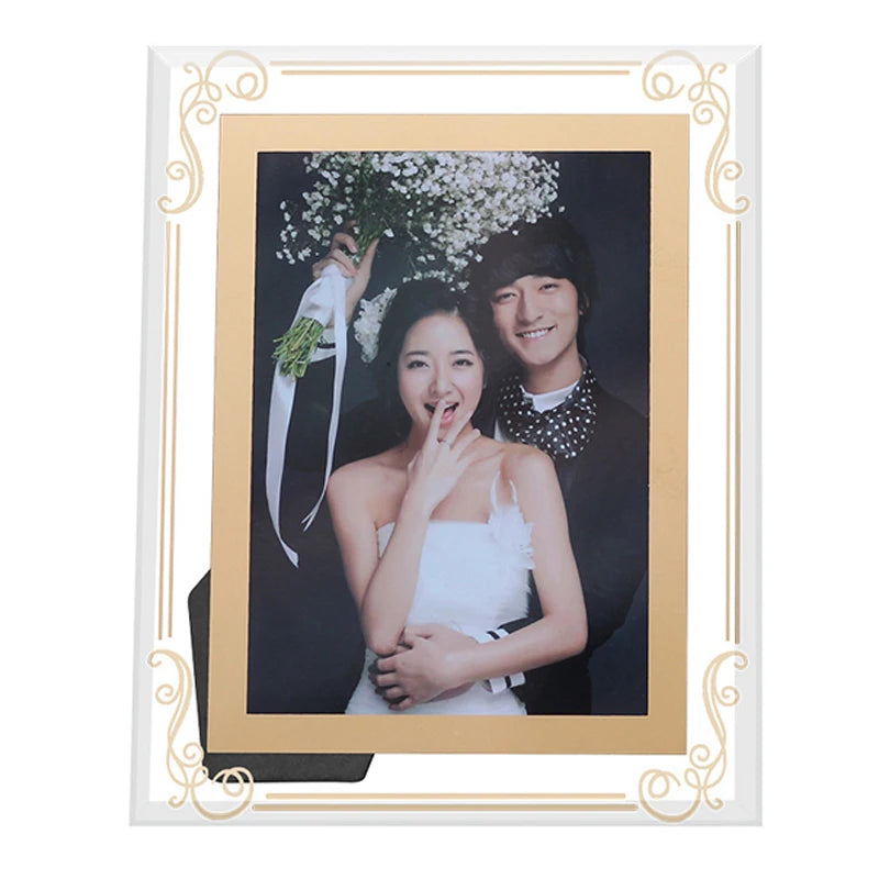 Popular Sell Well Wedding Frame / Gift Decoration Glass Photo Frame