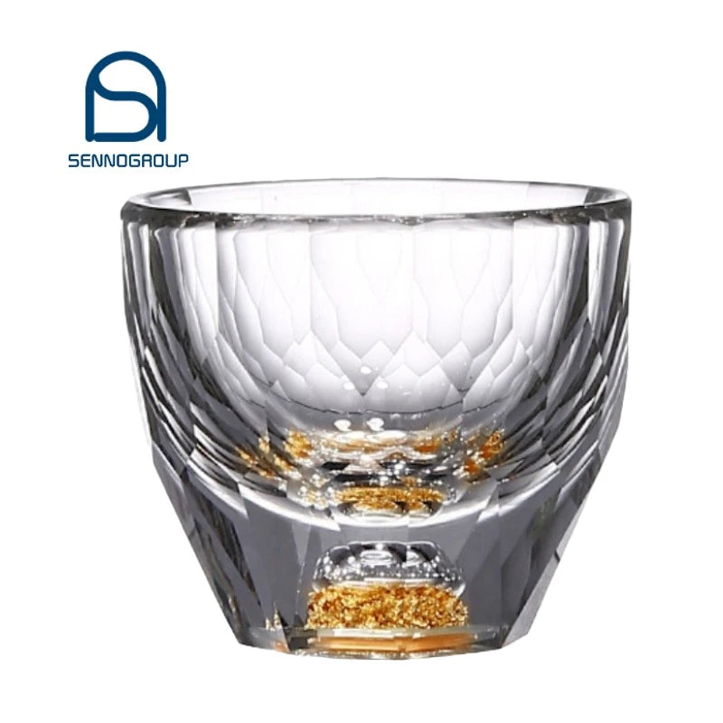 Modern Luxury Style Heavy Base Whisky Glass Old Fashioned Liquor Glasses for Bourbon Whiskey Brandy Vodka