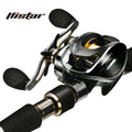 Histar Thunder Rod Combo Fast Action Metal Parts Reel Seat EVA Handle High Carbon Fishing Pole & Baitcasting Wheel Set