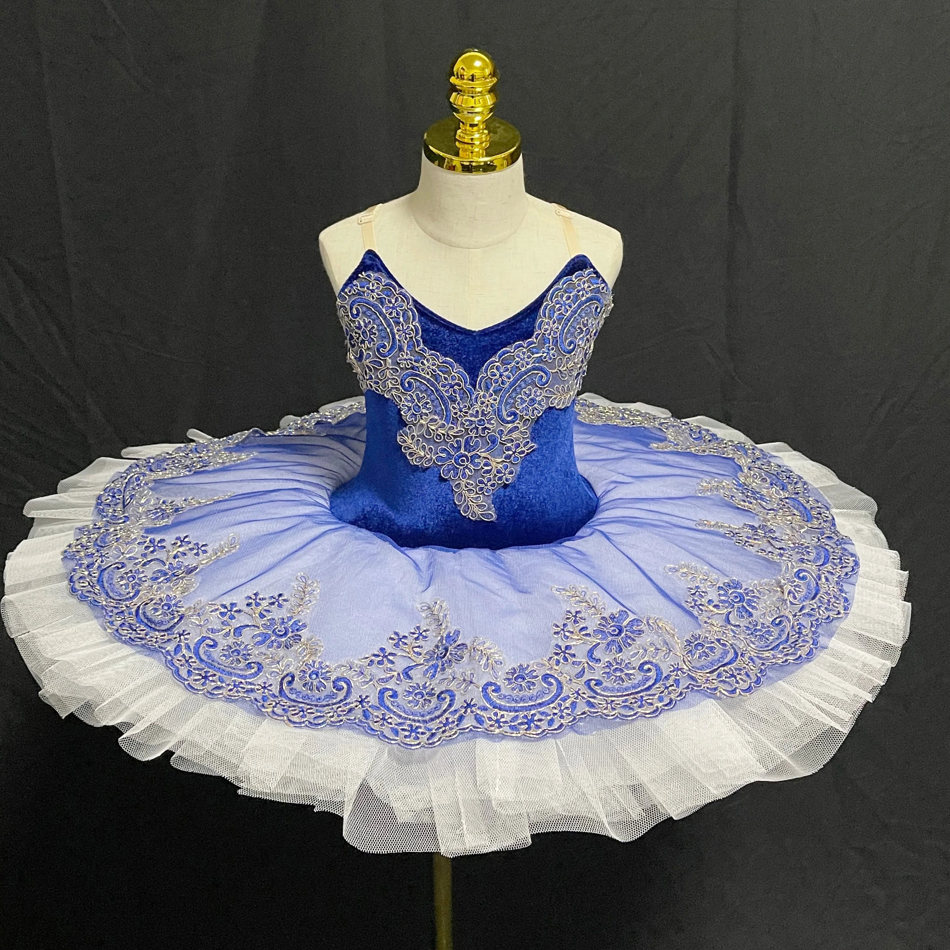 Girls' Ballet Dress Children's Little Swan Suspender Shawl Tutu Skirt Professional Swan Lake Performance Clothes